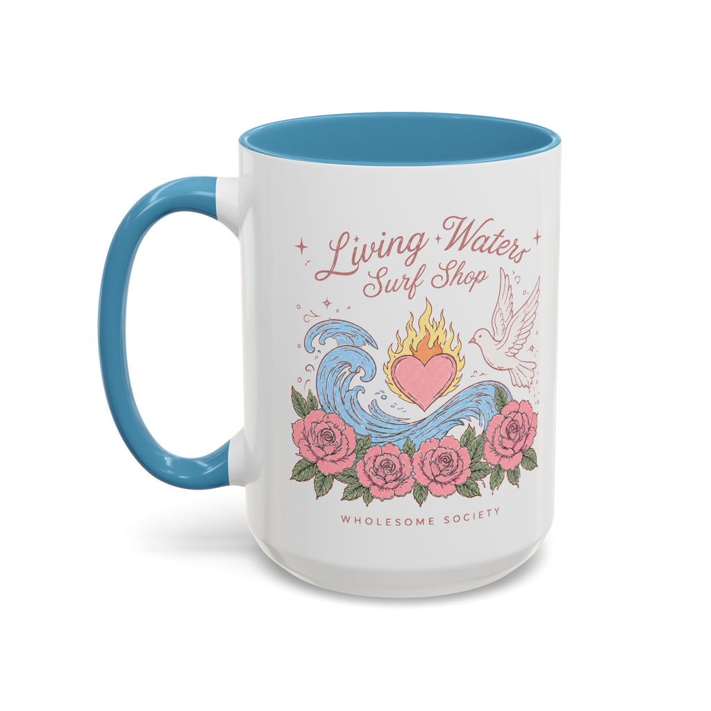 Living Waters Surf Shop Mug