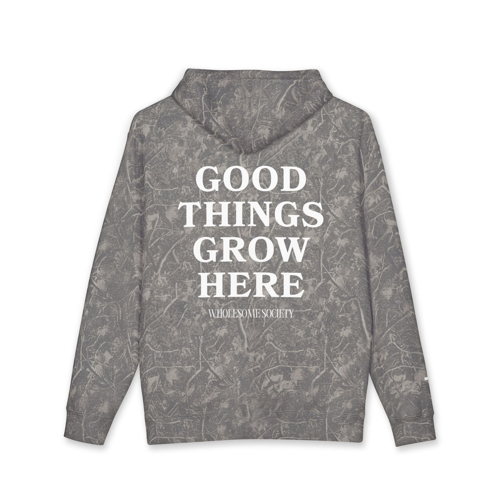 Good Things Grow Here Premium Camo Hoodie