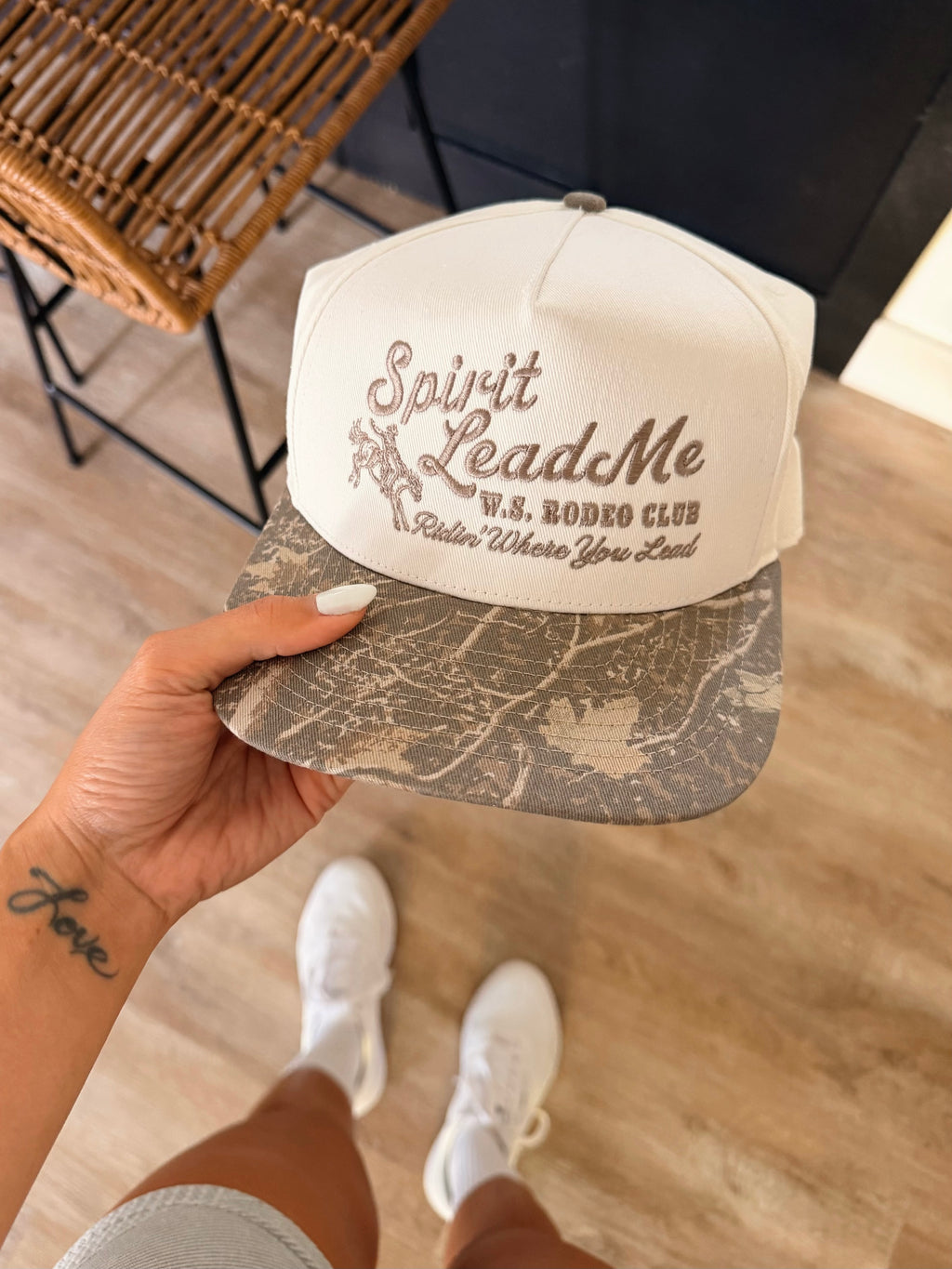 Spirit Lead Me Embroidered Twill Hat