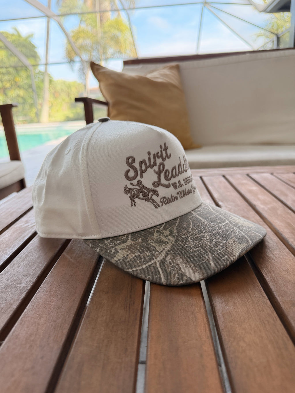 Spirit Lead Me Embroidered Twill Hat