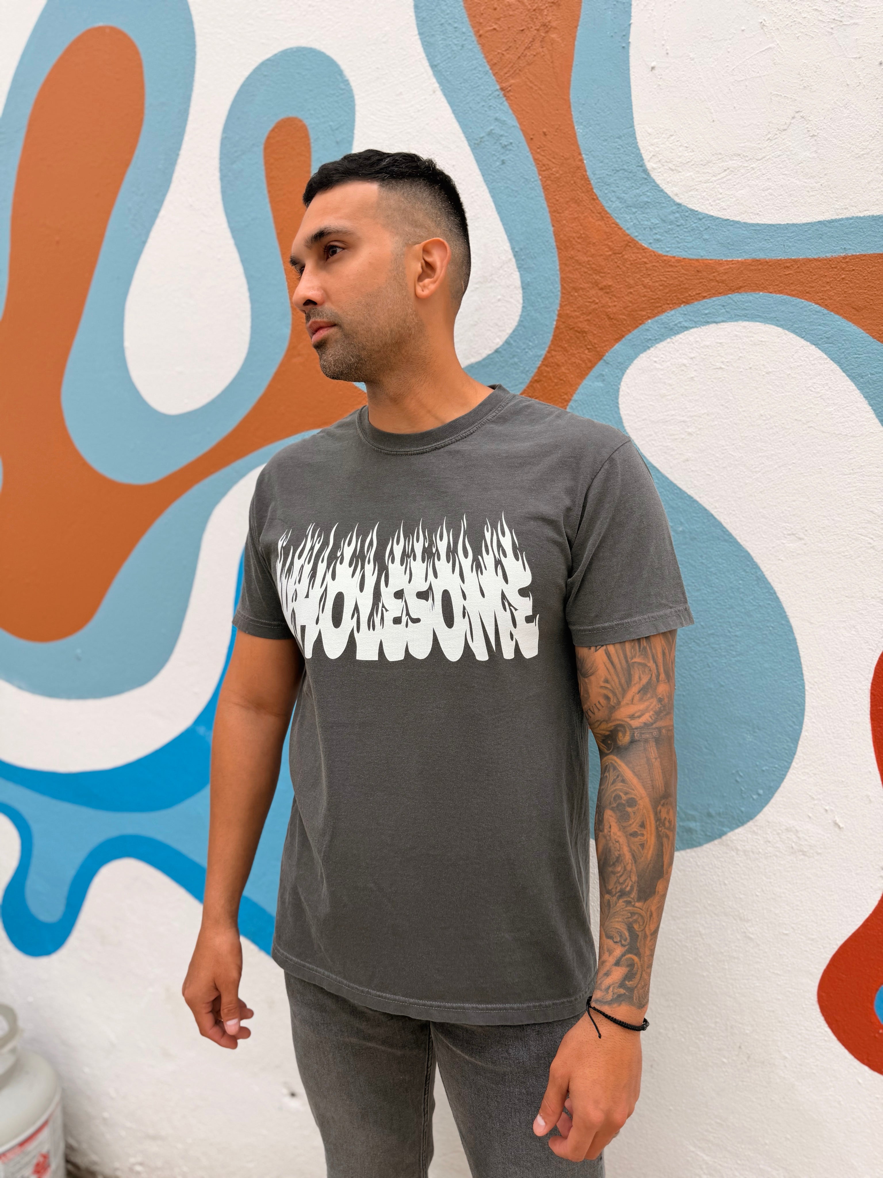 Wholesome Signature Flame Tee