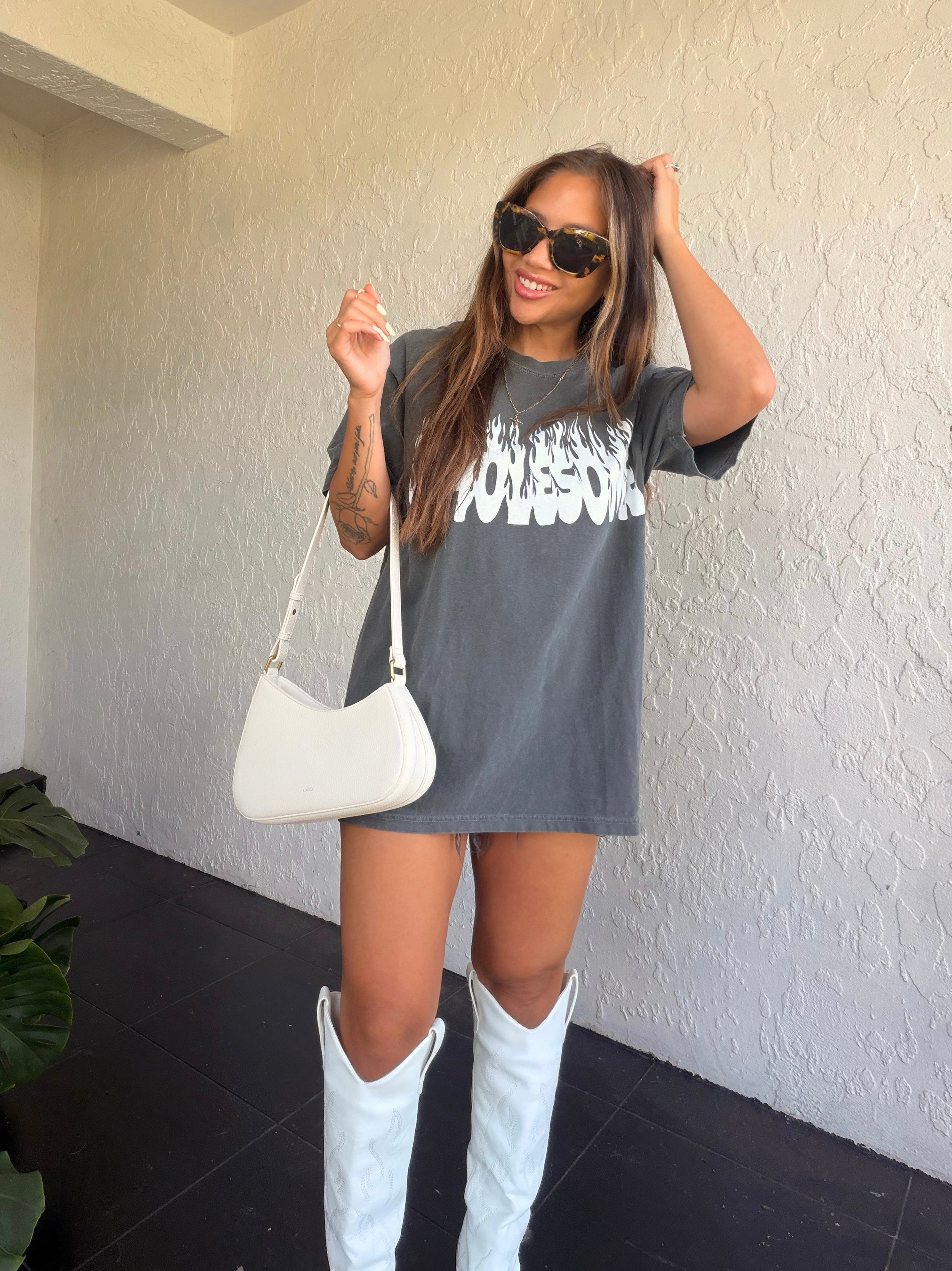 Wholesome Signature Flame Tee