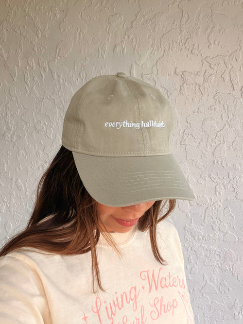 Everything Hallelujah Coastal Washed Cap