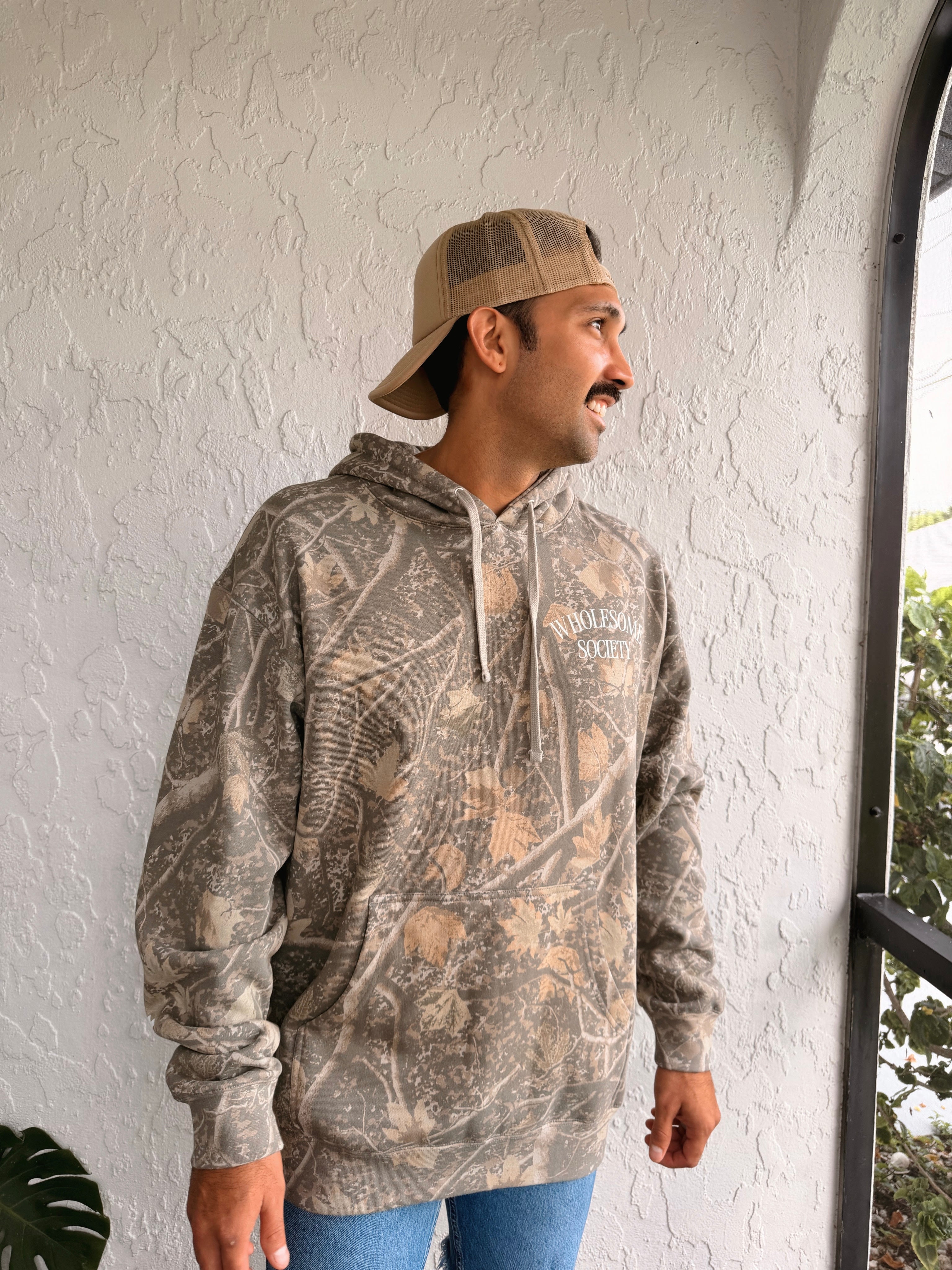 Good Things Grow Here Premium Camo Hoodie