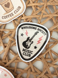 WS Music Club Patch Sticker