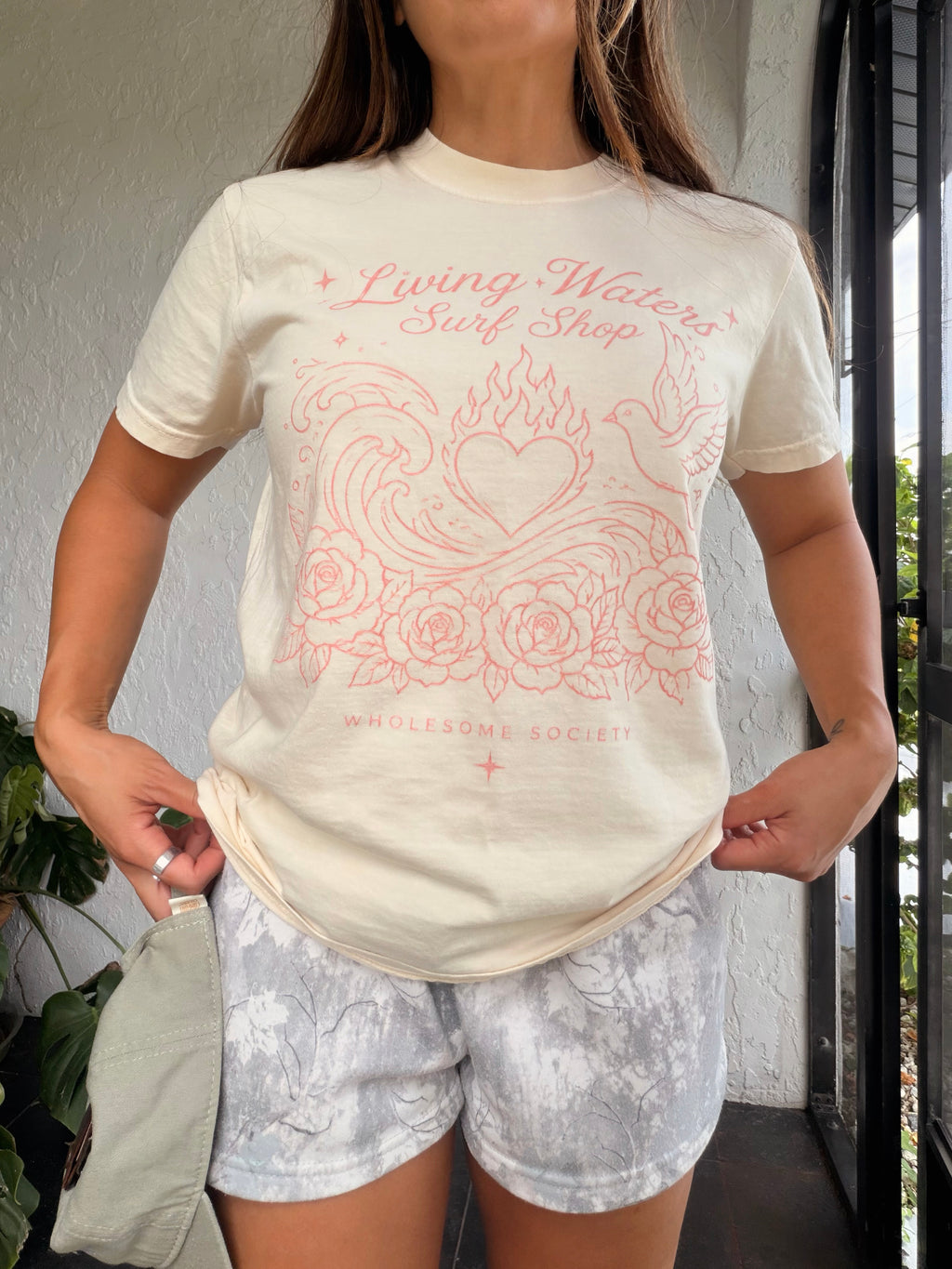 Living Waters Surf Shop Tee