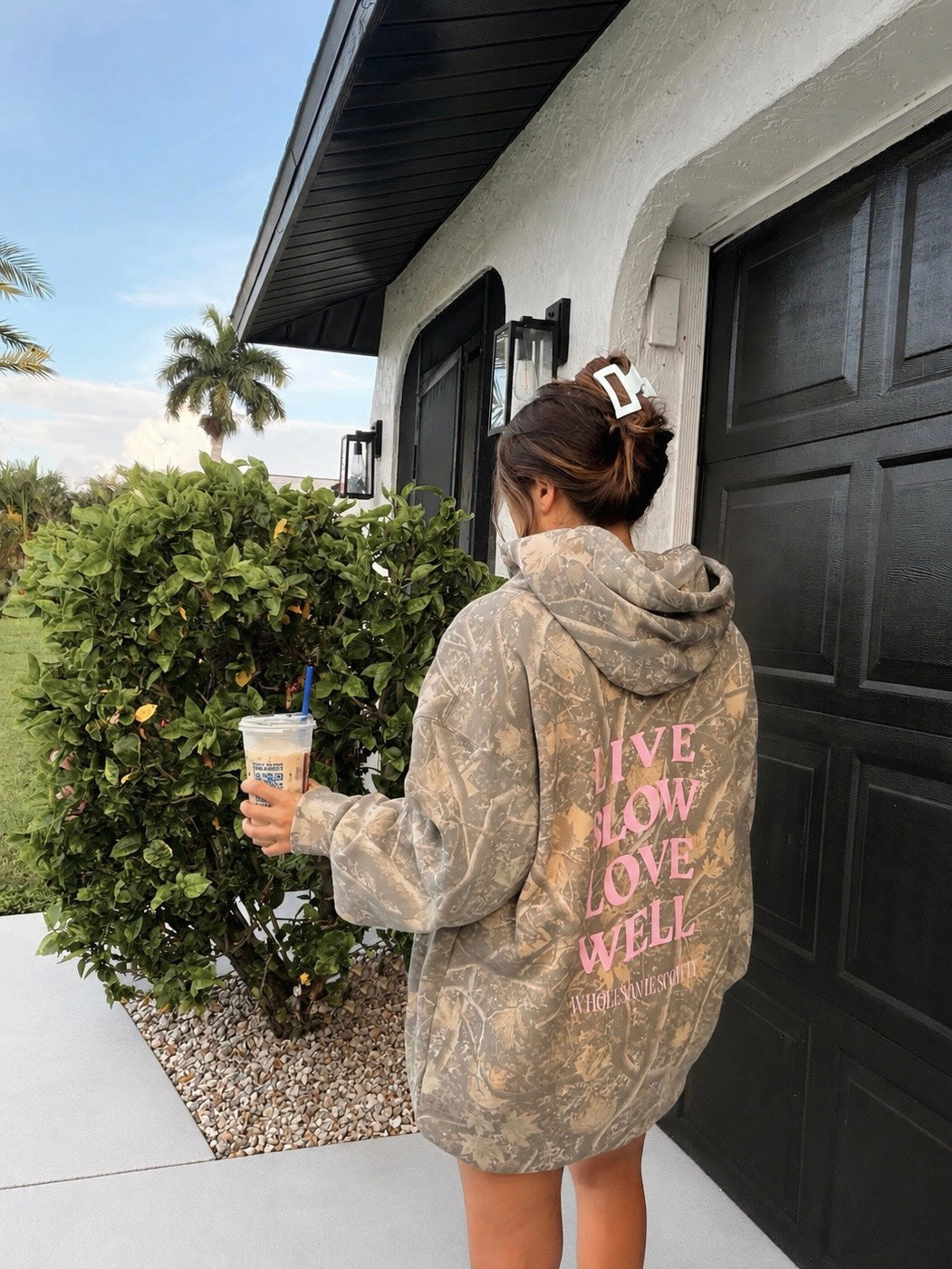 His & Hers Camo Hoodie Set