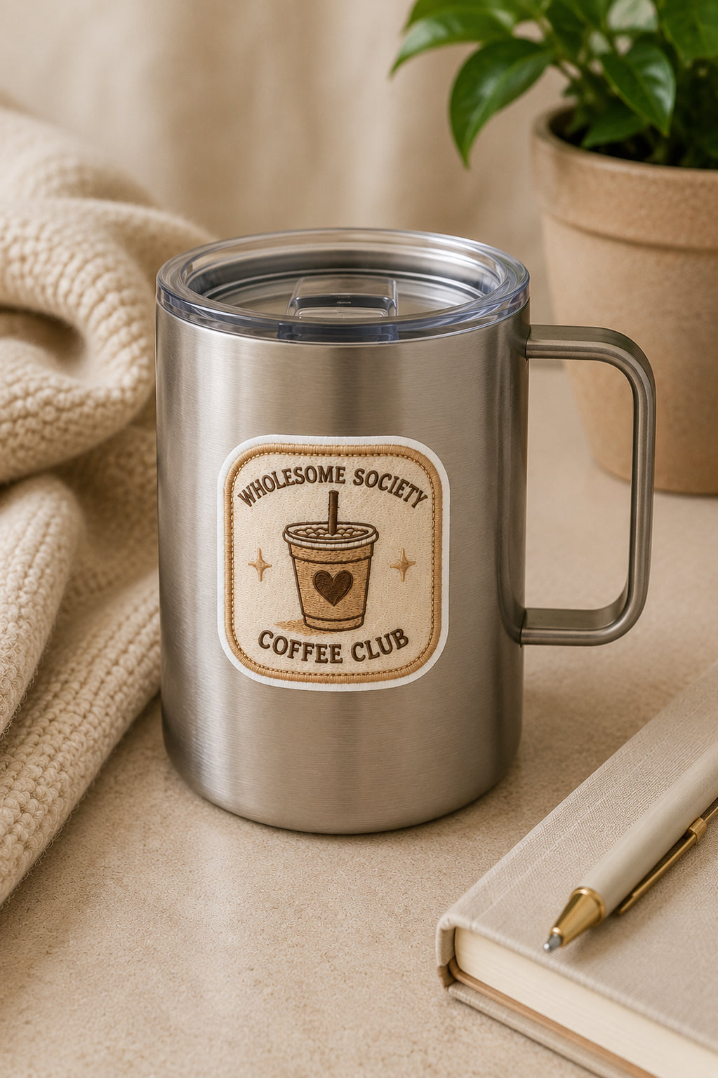 WS Coffee Club Patch Sticker