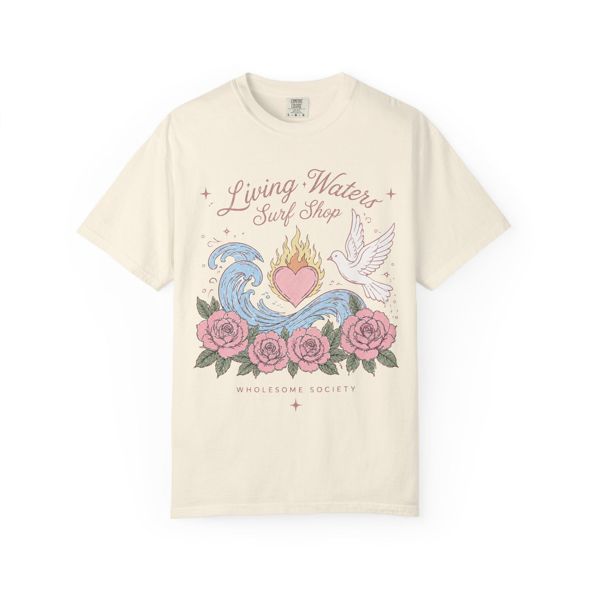 Living Waters Surf Shop Tee