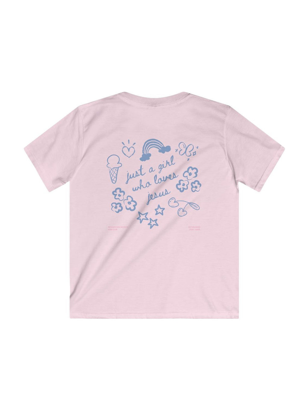 Just a Girl Who Loves Jesus Girls' Tee