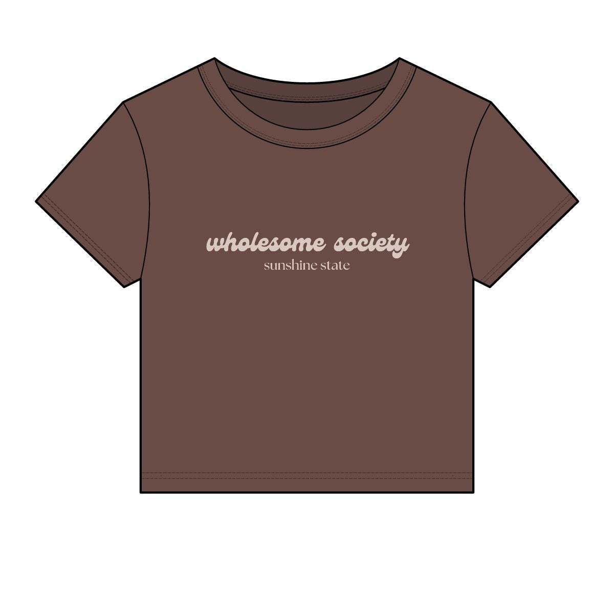 WS Retro Script Baby Tee